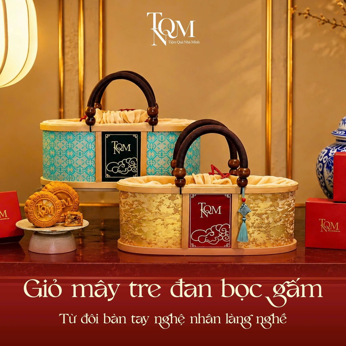 Khánh Hội - Giỏ quà Trung Thu gửi trọn lời chúc sum vầy